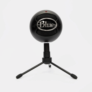 Blue Snowball - Micrófono USB de Condensador para Streaming y Grabación - Negro