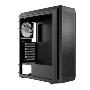 XPG Valor Air Plus - Chassis ATX Mid-Tower con 4 Ventiladores ARGB- Negro