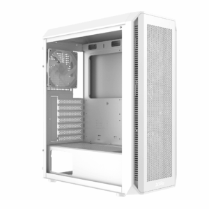 XPG Valor Air Plus - Chassis ATX Mid-Tower Blanco con 4 Ventiladores ARGB - Blanco