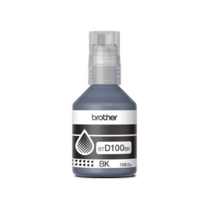 Tinta Brother D100BK Negra - Botella Original