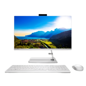 Todo en Uno Lenovo IdeaCentre AIO 3 24ALC6 - Ryzen 5 7430U - 16GB RAM - 512GB SSD 23.8" FHD - Blanco