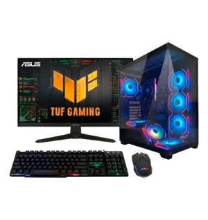PC de Mesa Power Group AMD Ryzen 7 8700F 16GB DDR5 RTX 3050 + Monitor Asus 24"