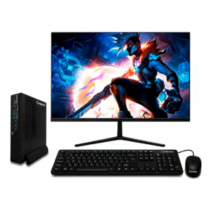 PC de Mesa Mini Compumax AMD Ryzen 7 5825U | 8GB RAM | SSD 500GB + Monitor Compumax 23.8" FHD 120Hz + Teclado y Mouse