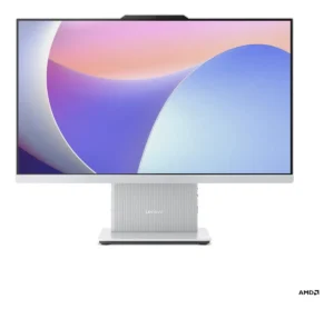 Todo en Uno IdeaCentre AIO 24ARR9 Lenovo 23.8" FHD - AMD Ryzen 7 7735HS, 8GB DDR5, SSD 512GB (Cloud Grey) F0HR00AHLD
