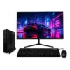 PC de Mesa Mini Compumax Intel Core i7-12650H | 16GB RAM | SSD 512GB M.2 | Monitor Compumax 23.8″ FHD 120Hz + Combo Teclado y Mouse USB + Kaspersky Standard 1 Año + Windows 11