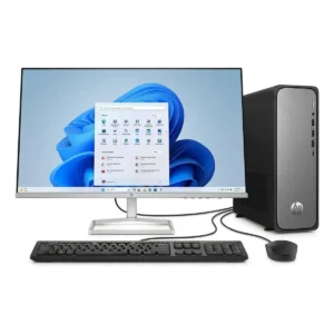 PC de Mesa HP OmniDesk Slim Intel Core i5 14400 | 8GB RAM DDR5 | SSD 512GB + Monitor HP 23.8″ FHD 100Hz Blanco